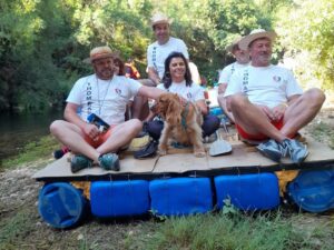 A aventura de descer o rio nabão em jangadas improvisadas (c/ fotos) descida do rio Nabao em jangadas improvisadas20220626 090303 1