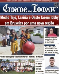 Capas dos jornais locais e regionais j 4539g