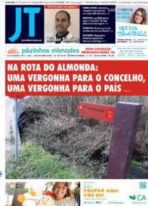 Capas dos jornais locais e regionais j t Sem Titulo
