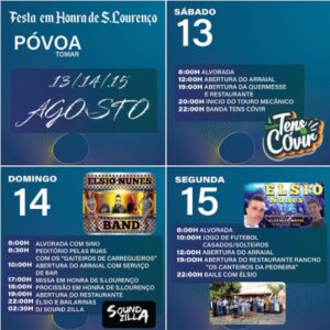 Um fim de semana com festas para todos os gostos 13 8 67890