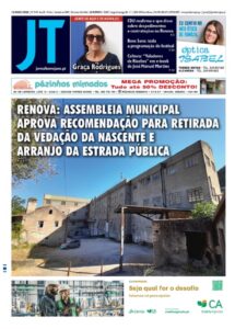 Capas dos jornais locais e regionais j t