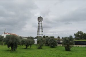 Antigo depósito de água vai ser demolido através de implosão peralva deposito