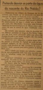 Manifestação contra o desvio do rio Nabão foi há 60 anos jornal cdt nabao 1958 12 12 imprensa.d7b7da484863a4f28f2c8ae2a0cab3aa