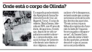 Nossa Senhora apareceu numa aldeia de Tomar? Há quem acredite que sim santa do 14 3663 77311181456725562 n