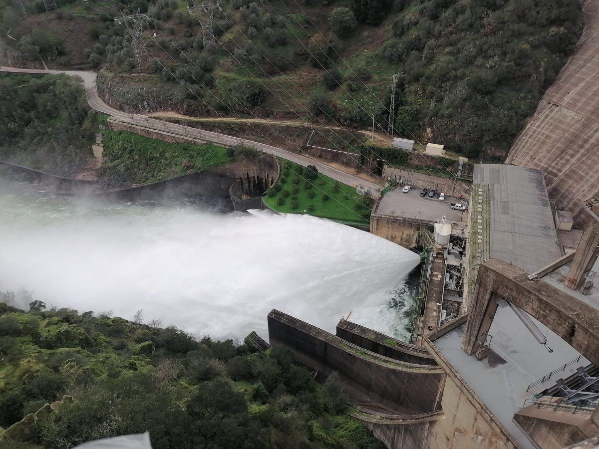 Barragem de Castelo do Bode. Foto de arquivo