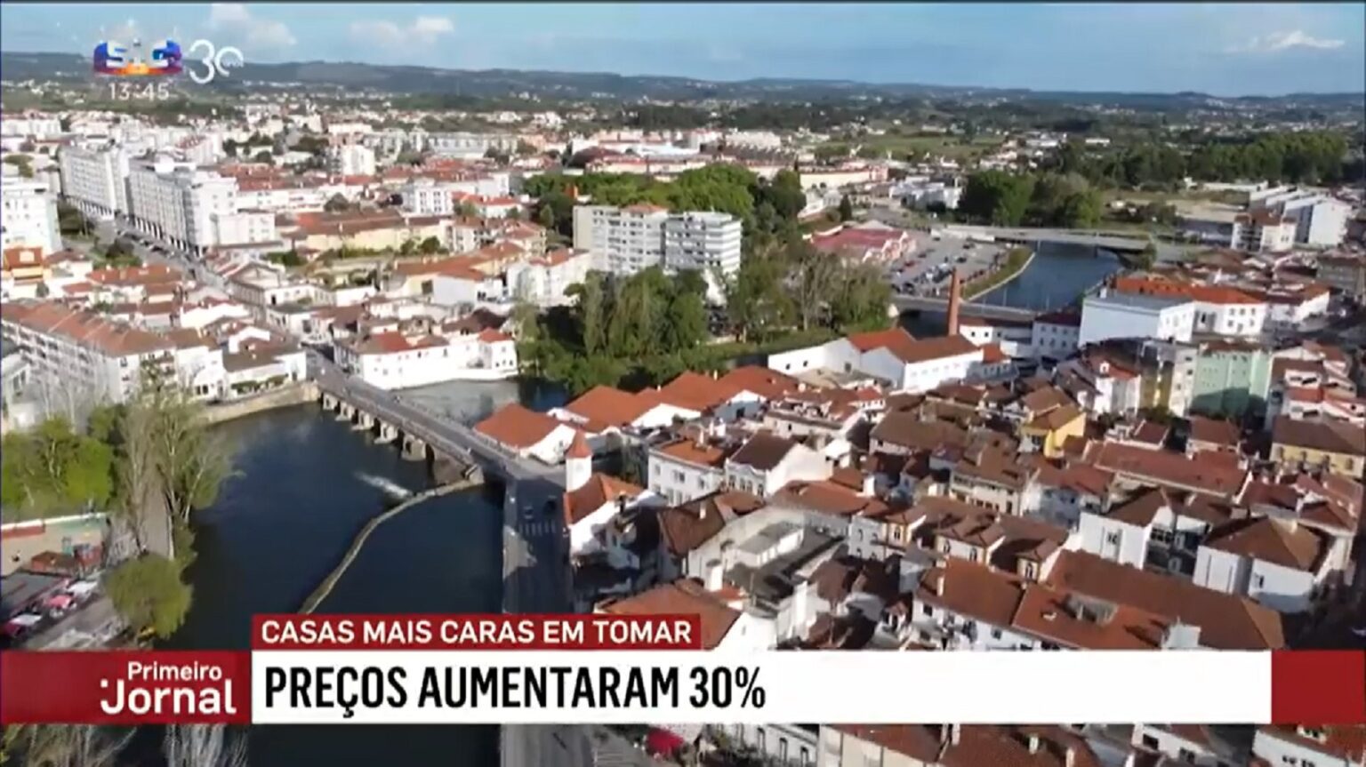 SIC transmite reportagem sobre elevado preço das casas em Tomar sic casas habitacao