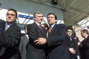 Novo hospital de Tomar inaugurado há 20 anos (c/ fotos) Durao Barroso Inaugura Hospital De Tomar 10 01 2003 b
