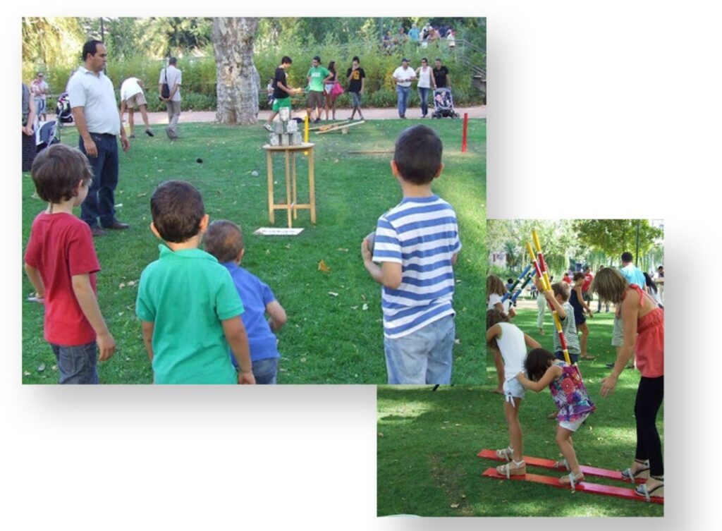 Organização da Festa dos Tabuleiros prepara Jogos Populares para crianças Jogos populares Tradicionais