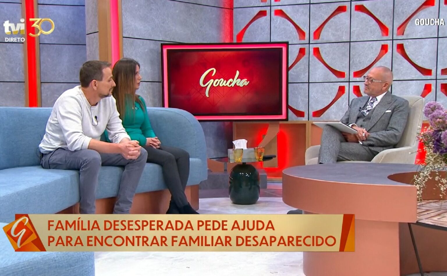 Goucha entrevista mulher e cunhado de homem desaparecido apelo TN apelo