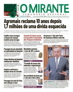 Capas dos jornais locais e regionais j o m