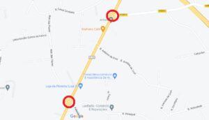 Andaram a fazer rali em rotundas da estrada de Coimbra (c/ fotos) rotunda