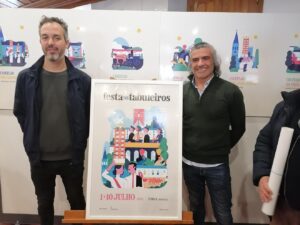Aí está o cartaz da festa dos Tabuleiros tabuleiros 2023 cartaz IMG 20230114 105023