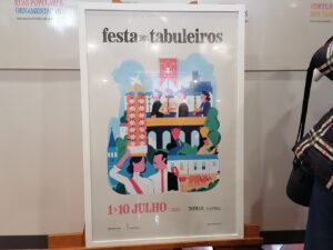 Aí está o cartaz da festa dos Tabuleiros tabuleiros 2023 cartaz IMG 20230114 105300