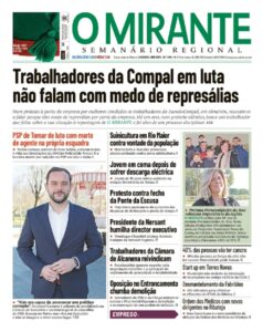 Capas dos jornais locais e regionais j o m 789