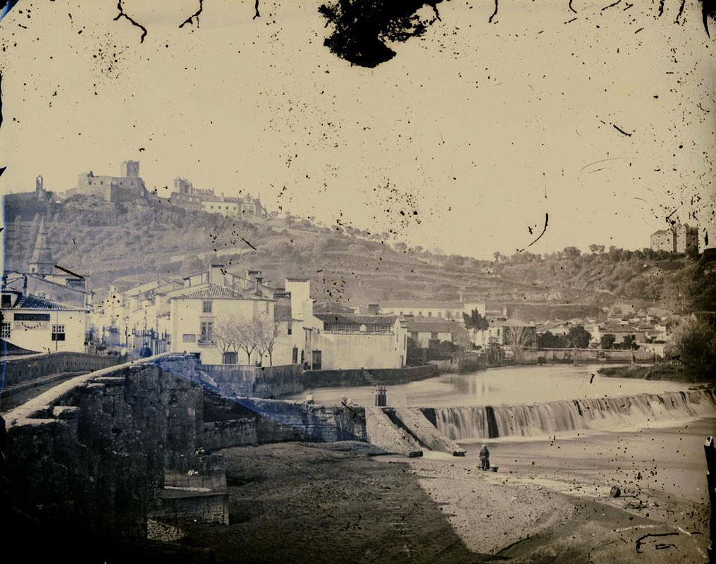 Tomar tem iluminação pública elétrica há 125 anos rio nabao lavadeiras Tomar Meados do sec. XIX 3