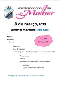Sugestões para o Dia da Mulher 8 3 0457230 112362149694870091 n