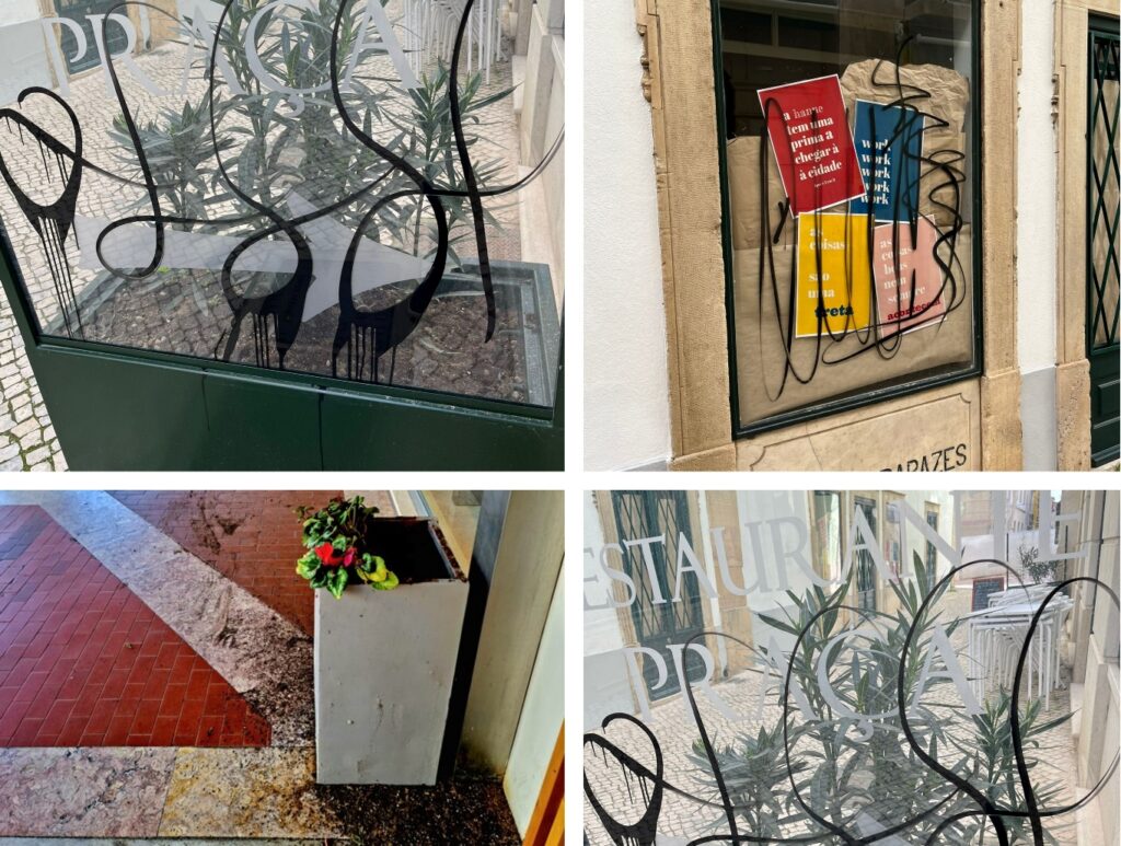 Fim de semana marcado por vandalismo na cidade vandalism