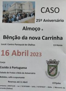 Sugestões para o fim de semana 16 4 07452492 1671474858887351722 n