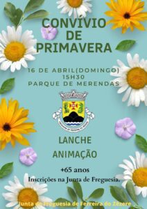 Sugestões para o fim de semana 16 4 CONVIVIO DE PRIMAVERA
