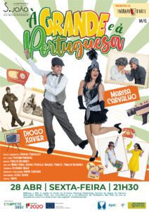 Agenda para o fim de semana prolongado 28 4 COMEDIA GRANDE E PORTUGUESA
