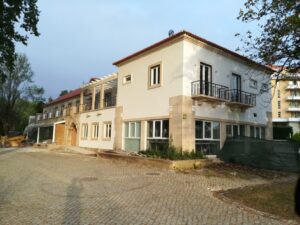 Obras da Estalagem de Santa Iria na fase final estalagem de santa iria IMG 20230421 074021