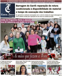 Capas dos jornais locais e regionais j 4585g