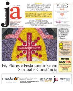 Capas dos jornais locais e regionais j a