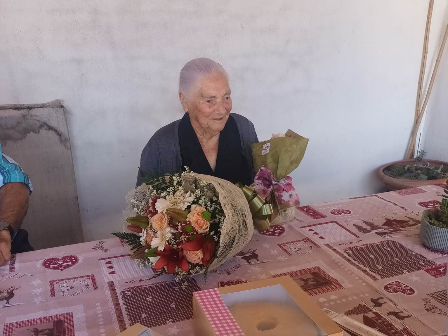Antiga vendedora do mercado de Tomar completa 100 anos 100 anos 92634870 6126115428248613461 n