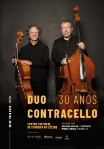 Agenda para o fim de semana 20 5 20.05 Cartaz Duo Contracello F Zezere