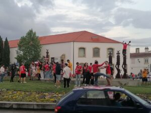 Benfiquistas festejam com euforia a conquista do título (c/ fotos e vídeos) benfica IMG 20230527 202242