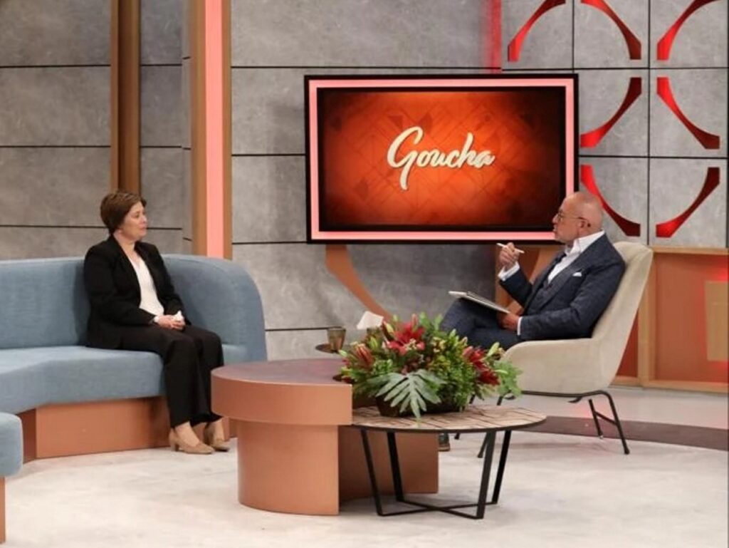 Goucha entrevista tomarense que não consegue ser mãe dina 04605155596 3325390166212310600 n