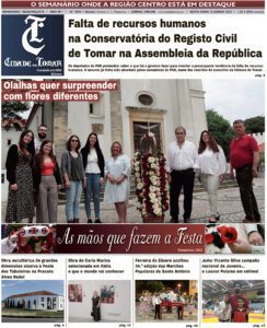 Capas dos jornais locais e regionais j 4593g