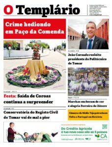 Capas dos jornais locais e regionais j o t