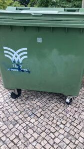 Contentores do lixo vandalizados lixo 686588232338 4528781311216632365 n
