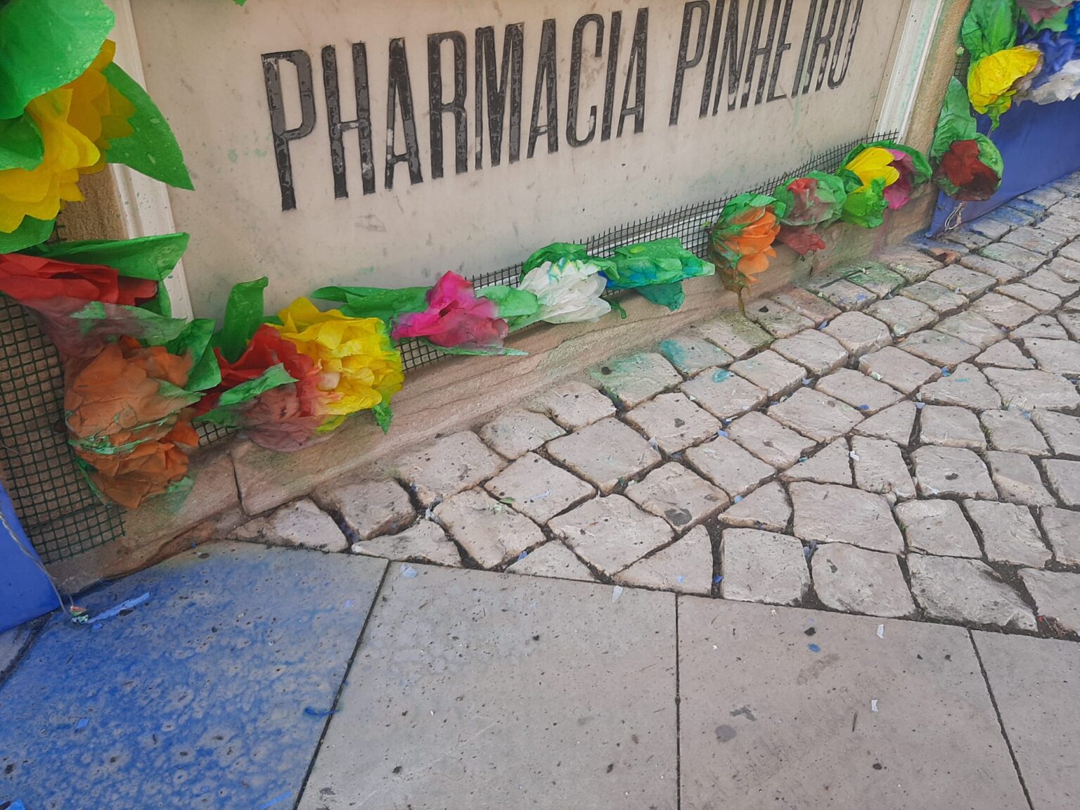Lavagem da Corredoura com água à pressão estragou ornamentações dos Tabuleiros WhatsApp Image 2023 07 06 at 22.06.30 1