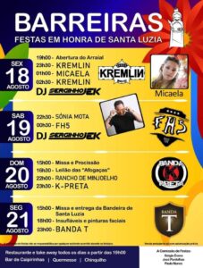 Agenda para o fim de semana 18 8 588452127241 5899664272310327265 n