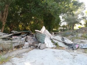 Demoliram barracas mas animais ficaram abandonados no Flecheiro (c/ vídeo) Flecheiro IMG 20230806 091745