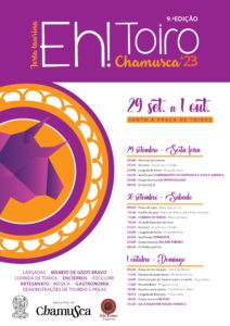 Agenda para o fim de semana 29 9 Chamusca Eh Toiro