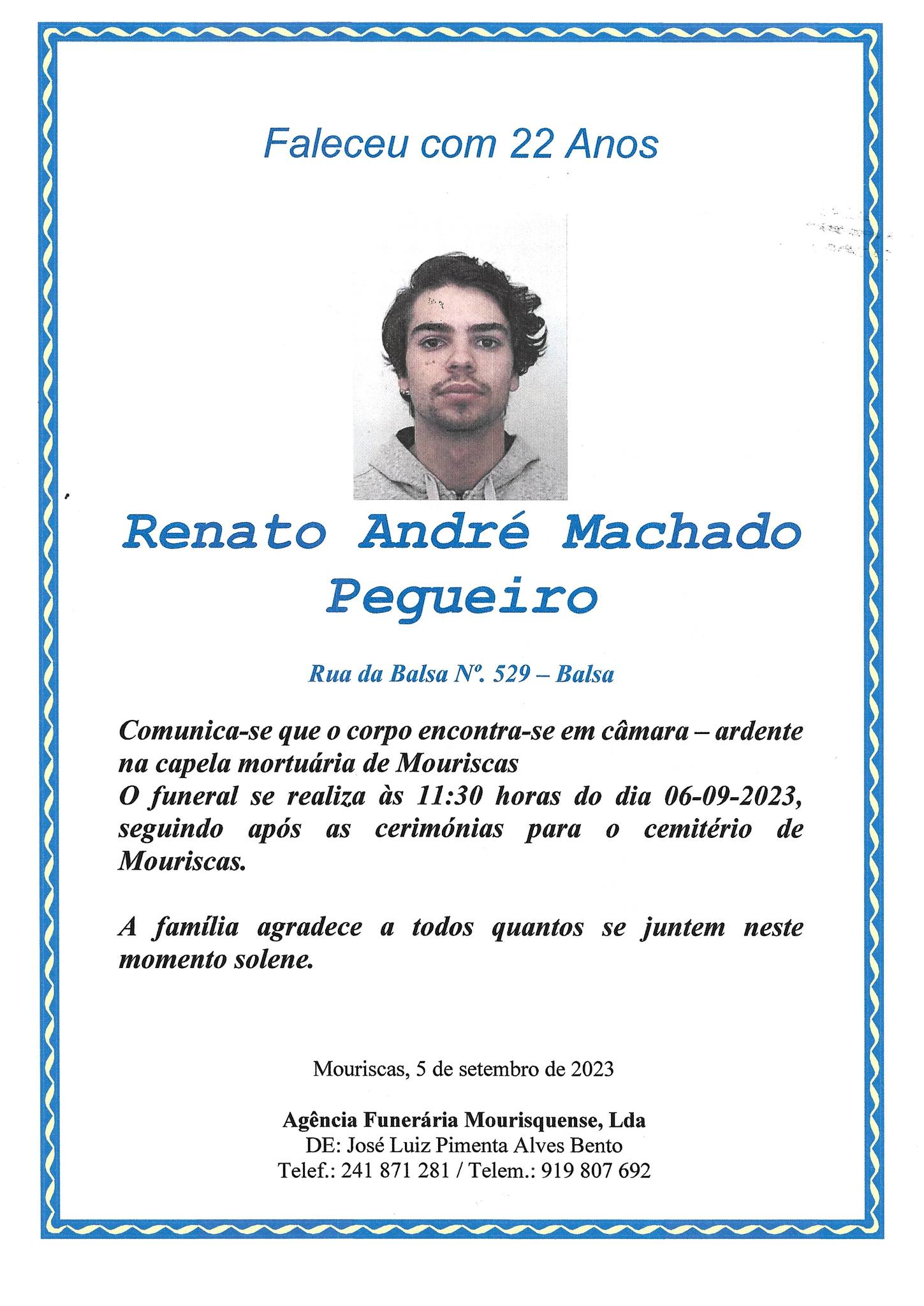 Abrantes despede-se de jovem que morreu em despiste 375593640 10225032141410821 7207334477151893088 n