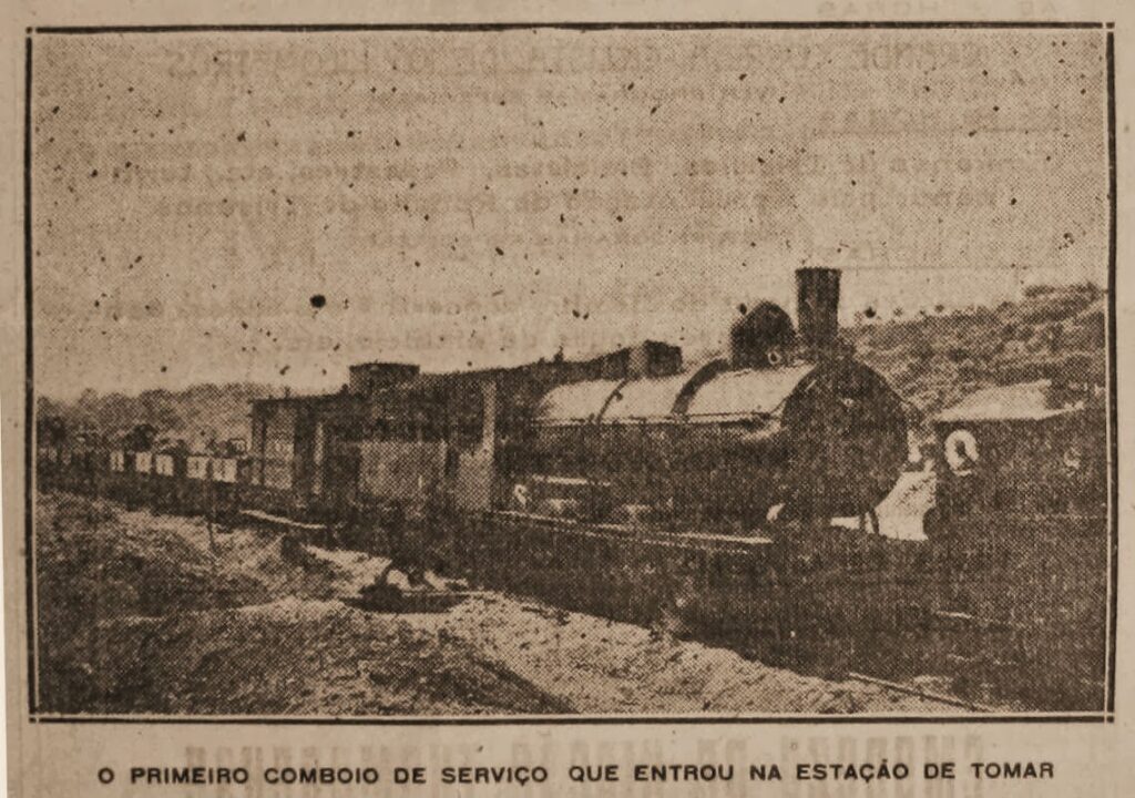 Ramal de Tomar inaugurado há 95 anos ramal 9add95544bc30c0952