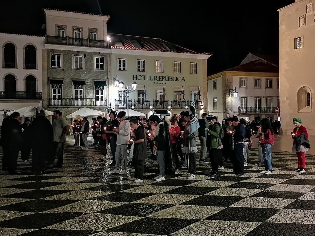 Vem aí um dia de animação para a “estudantada” do IPT caloiros praxe IMG 20231031 202758