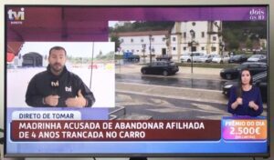 Comunicação social nacional destaca caso de criança trancada no carro (c/ vídeo) tvi 169375841 6288257759713291238 n
