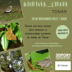 Propostas para o fim de semana 26 11 Biodiver Cidade TMR