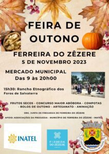 Agenda para o fim de semana 5 11 cartaz Feira de outono 23