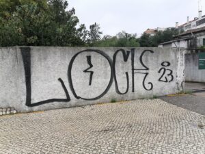 Graffitis por todo o lado em Tomar (c/ fotos) graffiti IMG 20231101 093434