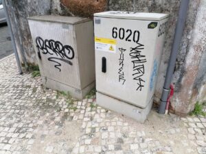 Graffitis por todo o lado em Tomar (c/ fotos) graffiti IMG 20231101 094851