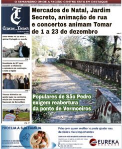Capas dos jornais locais e regionais j 4617g