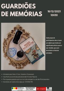 Agenda para o fim de semana 16 12 Guardioes de memorias dez 2023