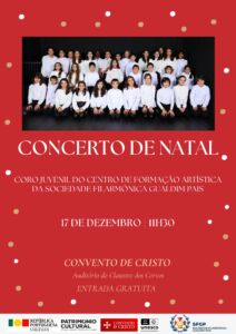 Agenda para o fim de semana 17 12 Concerto de Natal 2023 SFGP