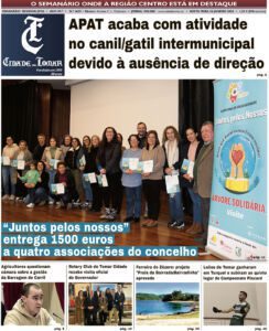 Capas dos jornais locais e regionais j 4625g